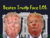 Beaten Trump Face LOL
